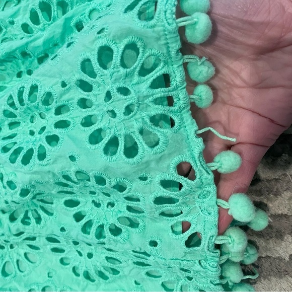 Lilly Pulitzer Beckah Eyelet Resort Dress in Green L - Picture 9 of 12